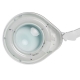 Lámpara con lente de aumento | base rodable 8,8 kg - Foto 4