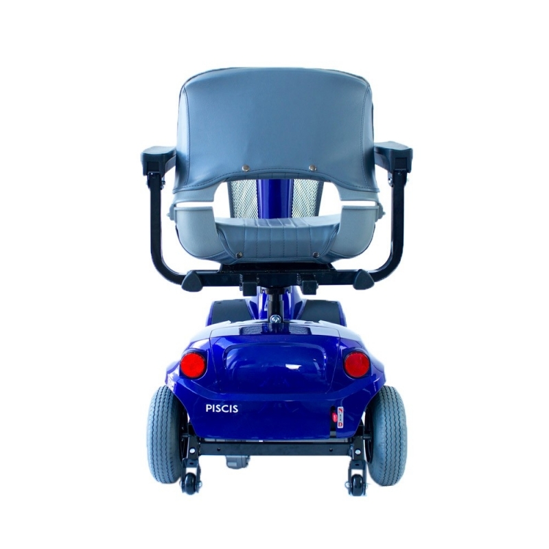 Scooter eléctrico para discapacitados MOBICLINIC 4 ruedas Premium  Desmontable Auton. 30 km 12V Burdeos Libra