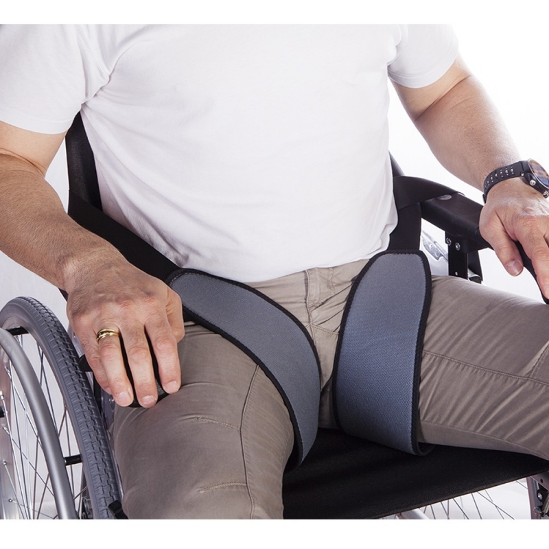Cinturón de seguridad para silla de ruedas, arnés de fácil