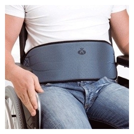 Cinturón abdominal acolchado para silla de ruedas