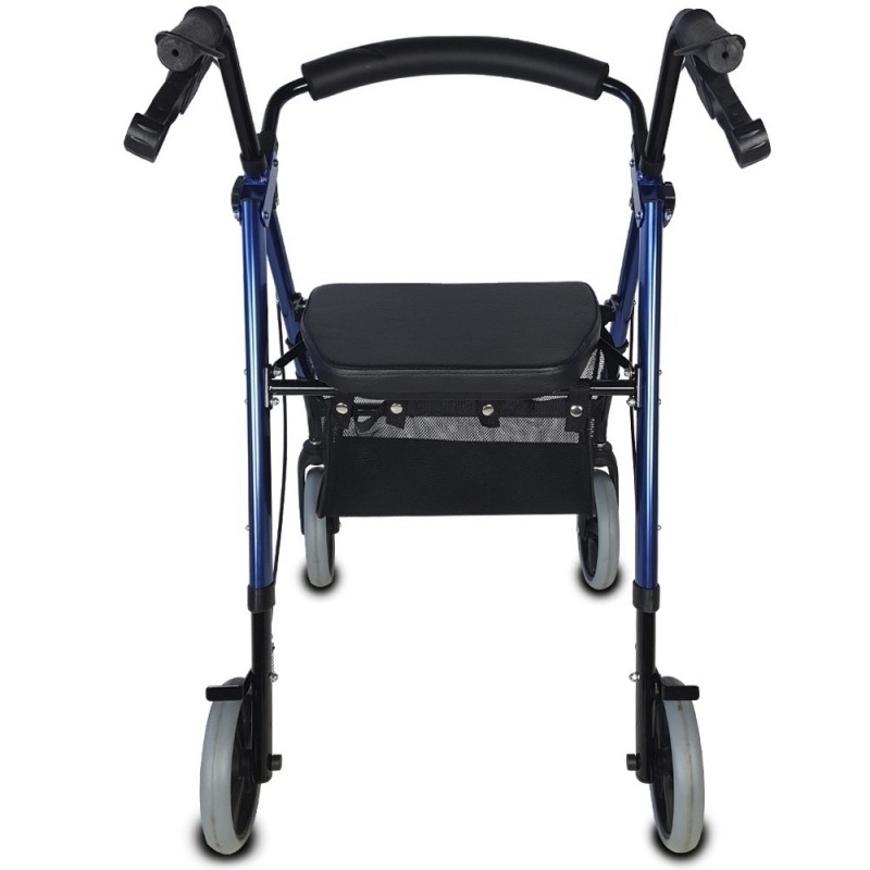 HLR Walker - Andador de interior para adultos, ancianos, discapacitados,  caminante de entrenamiento de extremidades inferiores, aleación de aluminio