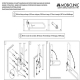 Barra abatible baño | Soporte para papel | Doble barra de seguridad | 80 cm | Arco - Foto 9