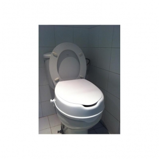 Asiento elevador wc 10cm. Standard con tapa