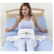 Cinturón cama cierre magnético loneta | Dispositivo sujeción en la cama | Color blanco - Foto 1