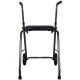 Andador plegable con dos ruedas y asiento | Regulable 75-95 cm - Foto 4
