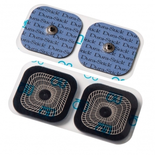 Electrodos Durastick 5x5 cm para Electroestimulador Compex (envase 4 uds)