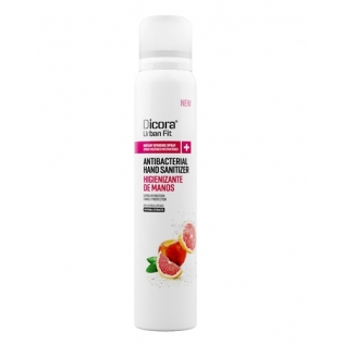 Spray higienizante de manos 200 ml | Sin aclarado | 70% Alcohol | Cítricos y Melocotón | Dicora