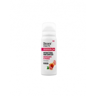 Spray higienizante de manos 75 ml | Sin aclarado | 70% Alcohol | Cítricos y Melocotón | Dicora