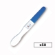 50 Test de embarazo | Alta fiabilidad | Un solo paso | Resultado en 5 minutos | Midstream - Foto 1
