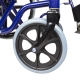 Silla de ruedas plegable | Rueda grande | Azul | Giralda | Mobiclinic - Foto 8