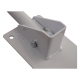 Barra abatible baño | Soporte para papel | Doble barra de seguridad | 80 cm | Arco - Foto 6