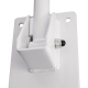 Barra abatible baño | Soporte para papel | Doble barra de seguridad | 80 cm | Arco - Foto 7