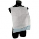 Babero higiénico | Desechable | 4 bolsas de 125 uds | Bolsillo recogedor| Blanco y azul - Foto 1