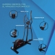 Bicicleta elíptica | 8 resistencias | Pantalla LCD | Manillar ergonómico | Antideslizante | Hasta 100 kg | ATLAS | Mobiclinic - Foto 4