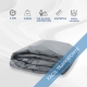 Colchón antiescaras de aire | Con compresor | Nylon y PVC | 200x86x9.5cm | 20 celdas | Azul | Mobi 2 | Mobiclinic - Foto 7