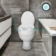Elevador WC | 10 cm | Blanco | Titán | Hasta 160 Kg| Mobiclinic - Foto 6