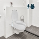 Elevador WC | Con tapa | 14 cm | Blanco | Ajustable | Titán | Hasta 160 Kg| Mobiclinic - Foto 4