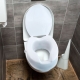 Elevador WC | Con tapa | 14 cm | Blanco | Ajustable | Titán | Hasta 160 Kg| Mobiclinic - Foto 5