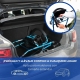 Andador | Plegable | Aluminio | Frenos en manetas | Asiento y respaldo | 4 ruedas | Azul | Escorial | Mobiclinic - Foto 5
