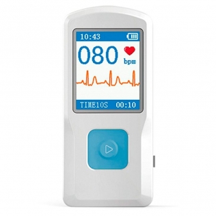 Electrocardiógrafo portátil | ECG | Pantalla a color | PM10 | Mobiclinic