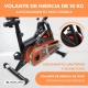 Bicicleta estática | Volante de inercia 10 kg | Ajustable | Con ruedas | Pantalla LCD | Peso máx. 120 kg | Makalu | Mobiclinic - Foto 6