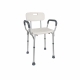 Silla de baño | Altura regulable | Respaldo | Aluminio | Puerto | Mobiclinic - Foto 1