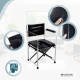 Silla WC | Plegable | Con tapa | Acero cromado | Reposabrazos | Ebro | Mobiclinic - Foto 3