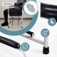 Silla WC | Plegable | Con tapa | Acero cromado | Reposabrazos | Ebro | Mobiclinic - Foto 6