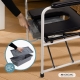Silla WC | Plegable | Con tapa | Acero cromado | Reposabrazos | Ebro | Mobiclinic - Foto 7